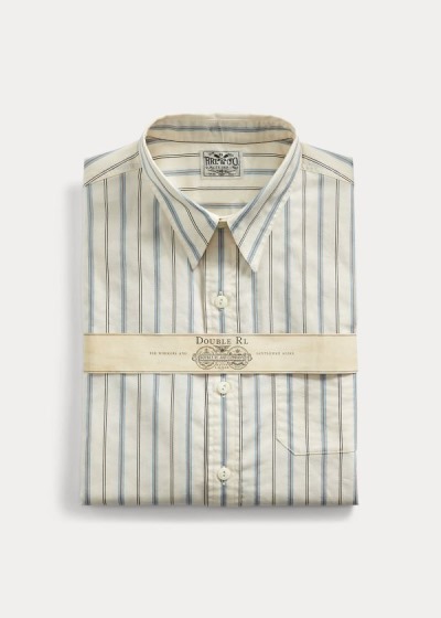 Camisa Ralph Lauren Slim Fit Striped Homem 43198-ZQKF